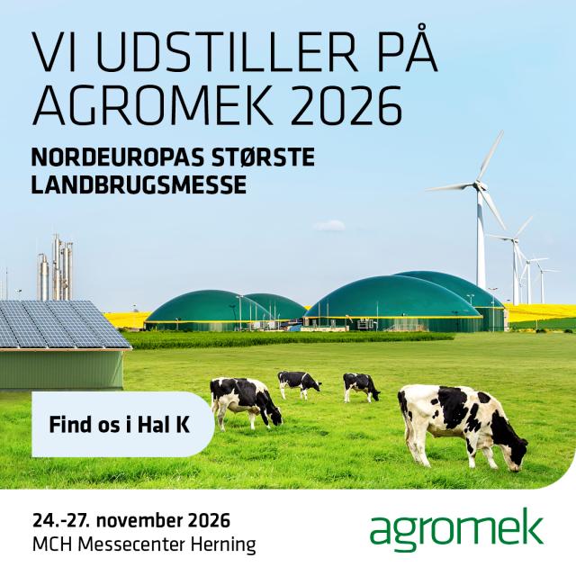 Banner til markedsføring af din deltagelse på Agromek 2026