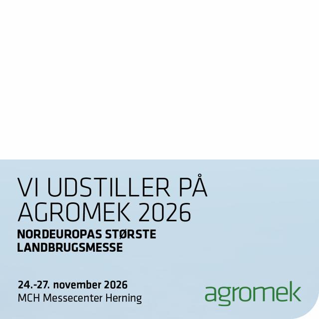 Personliggør Agromek 2026 grafik