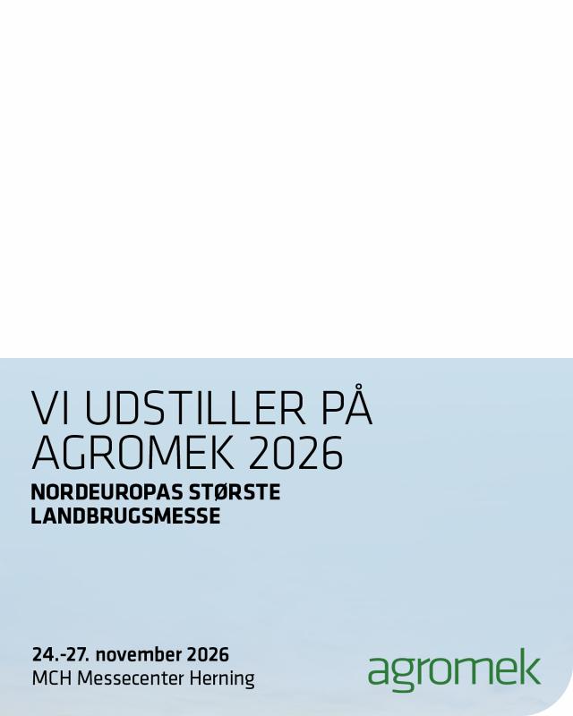 Customise Agromek 2026 udstillergrafik