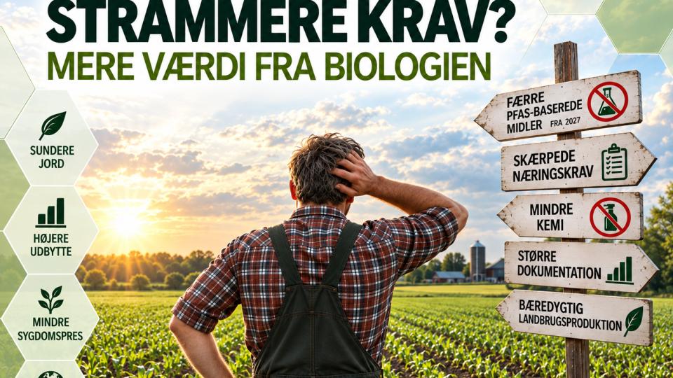 Klar til skærpede krav? Biologiske løsninger er allerede en del af arbejdet på danske marker
