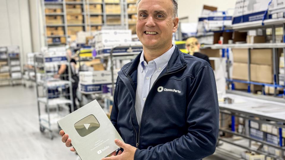 Svensk reservedelsforhandler runder 100.000 abonnenter på YouTube – over femten gange flere end nærmeste nordiske konkurrent