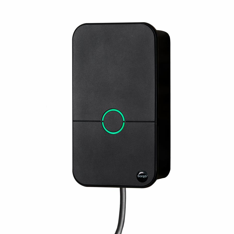 NYHED! Sargo Domo 22kW V3 kabel, holder - Integreret 4G / WiFi - opfylder kommende AFIR-krav fra 1. januar 2027