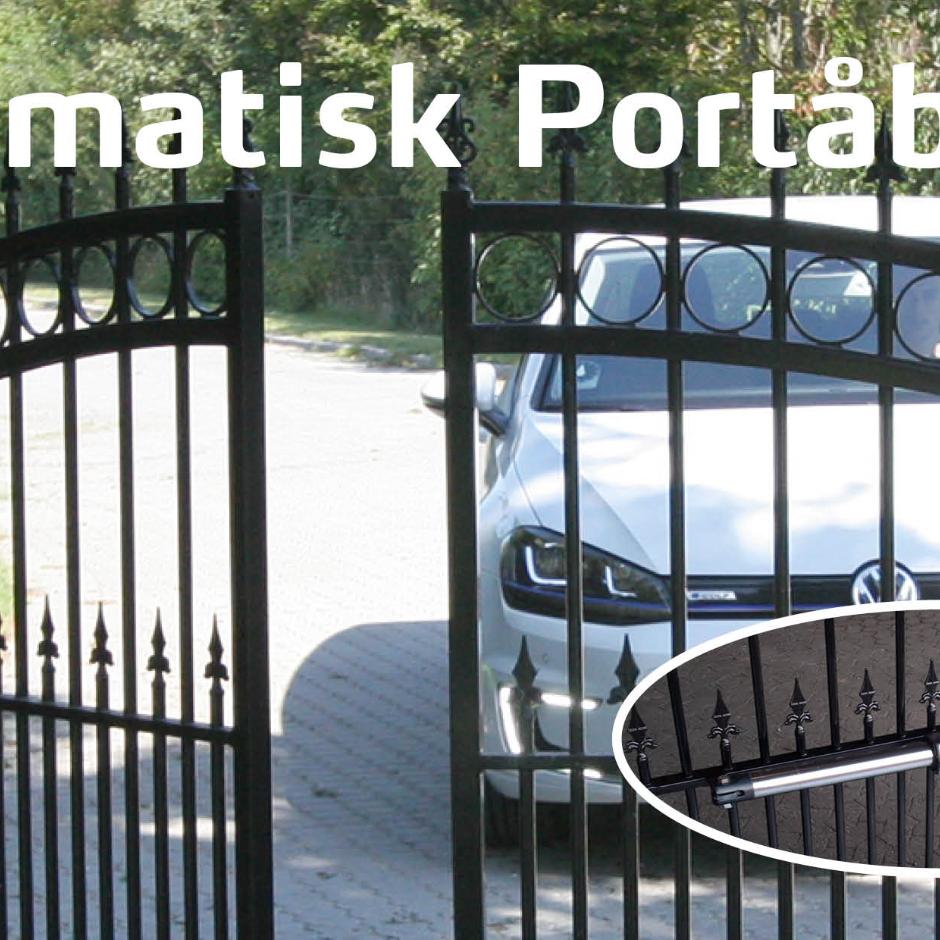 Portautomatik - ny generation med app-styring!