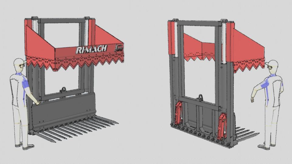 RI-MACH VB200-HD - Vertical Blokudtager - Optimeret til Lely Vector robot anlæg
